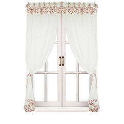 Комплект штор батіст 2 од. Red Rose" 170х145 см Гранд Презент