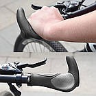 Гріпси з ріжками на велосипед 140 мм (пара) / Ручки для керма, фото 2