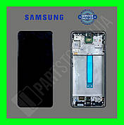 Дисплей Samsung A736 White A73 2022 (GH82-28884B) сервісний оригінал у зборі з рамкою