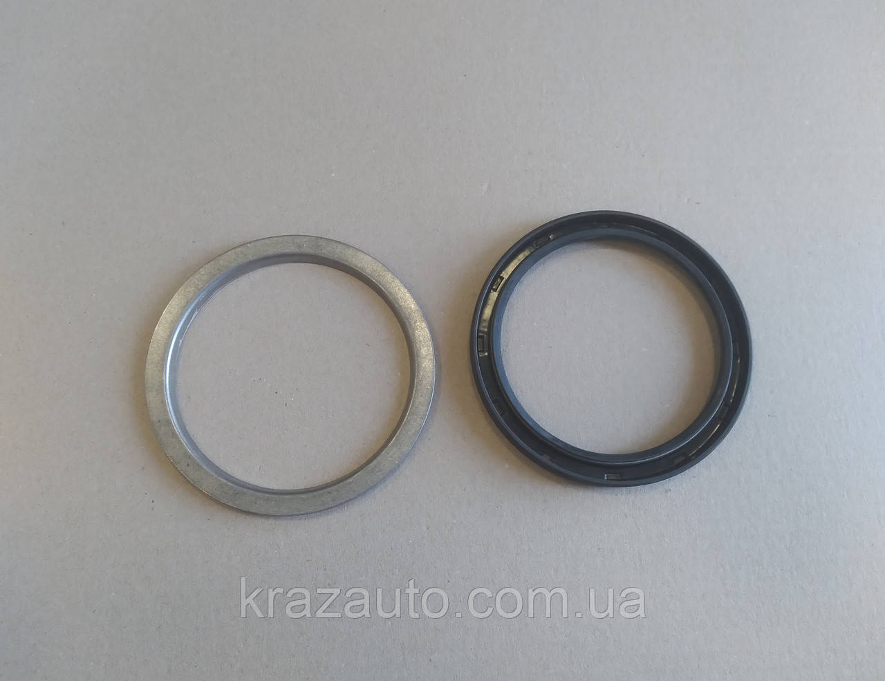 Манжета ступиці переднього колеса КрАЗ 260 + упор конусний 260-3124011/21, фото 1