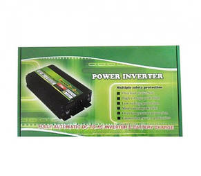 Перетворювач інвертор напруги з 12 на 220 вольтів 5200 ватів Wimpex 5200W-12V, фото 4