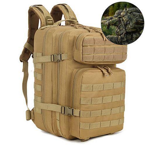 Рюкзак тактичний Storm Cooper; Койот; 40л; 50х30х28см. MOLLE. Рюкзак туристичний.