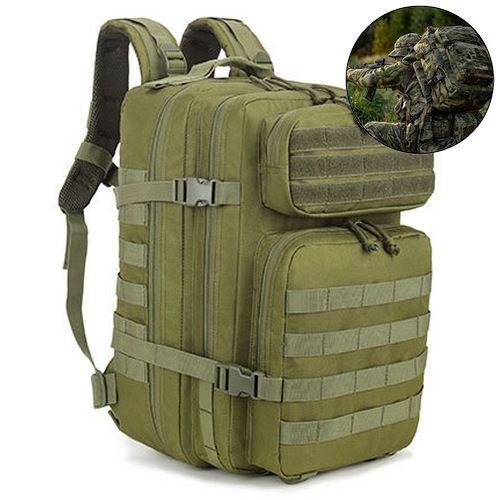 Рюкзак тактичний Storm Cooper; Олива; 40л; 50х30х28см. MOLLE. Рюкзак туристичний.