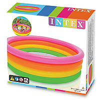 Детские бассейны, надувные круги, батуты - 56441 - Превосходный яркий детский надувной бассейн Intex