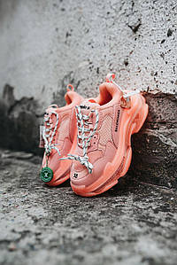 Жіночі Кросівки Balenciaga Triple-S Pink 40