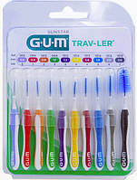 Ершики для межзубных промежутков GUM TravLer 10 штук