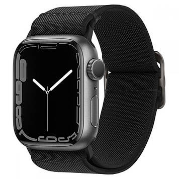 Нейлоновий ремінець Spigen для Apple Watch Band Lite Fit серії SE/7/6/5/4 (41/40/38 мм), Black (AMP02290)