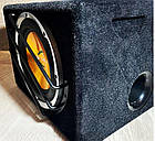 Автомобільний універсальний активний сабвуфер 10” дюймів 1200 W F1090, фото 3