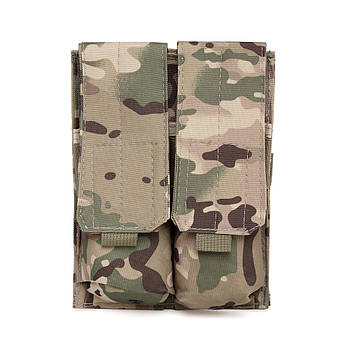 Підсумок на 2 магазини мультикам закритий подвійний 20х16х2.5 см 600*900D Oxford Mag22