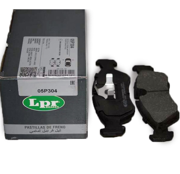 Колодки гальмівні Ланос 1.6, OPEL Kadett, Vectra, LPR, 05P304