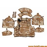 Новий Бронежилет НАТО Osprey MK2 170/112 Британська армійська плитоноска MOLLE розгрузка чохол MKII камуфляж DDPM, фото 3