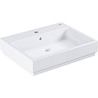 Умывальник накладной GROHE Cube Ceramic 600x490x150мм прямоугольный белый 3947700H