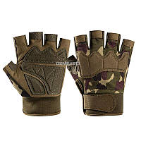 Тактические перчатки для военных армейские беспалые камуфляж размер L Тактичні рукавиці камуфляжні L PBCL