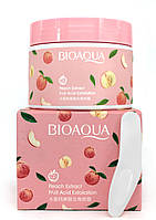 Пилинг для лица с экстрактом персика BIOAQUA Peach Extract Fruit Acid Exfoliation, 140 g.