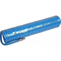 Шланг спіральний 15 м, 5х8 мм поліуретановий MIOL 81-333 з з'єднаннями