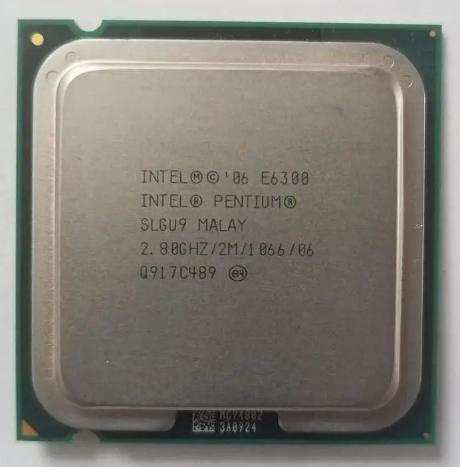 Б/В, Процесор, Intel Pentium E6300, s775, 2 ядра, 2.8 гГц