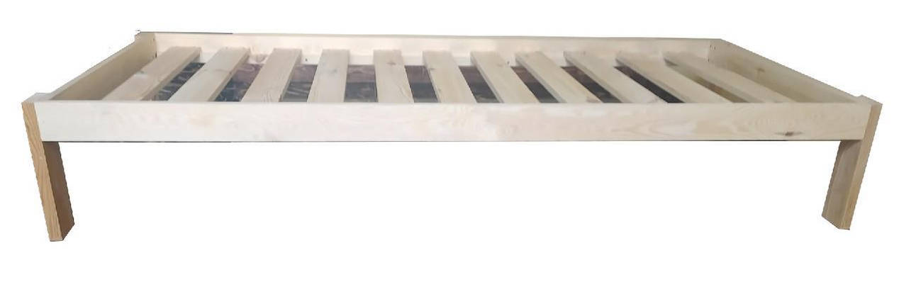 Ліжко односпальне 190х90 мод.Серджіо натуральне дерево, відеоогляд., фото 2