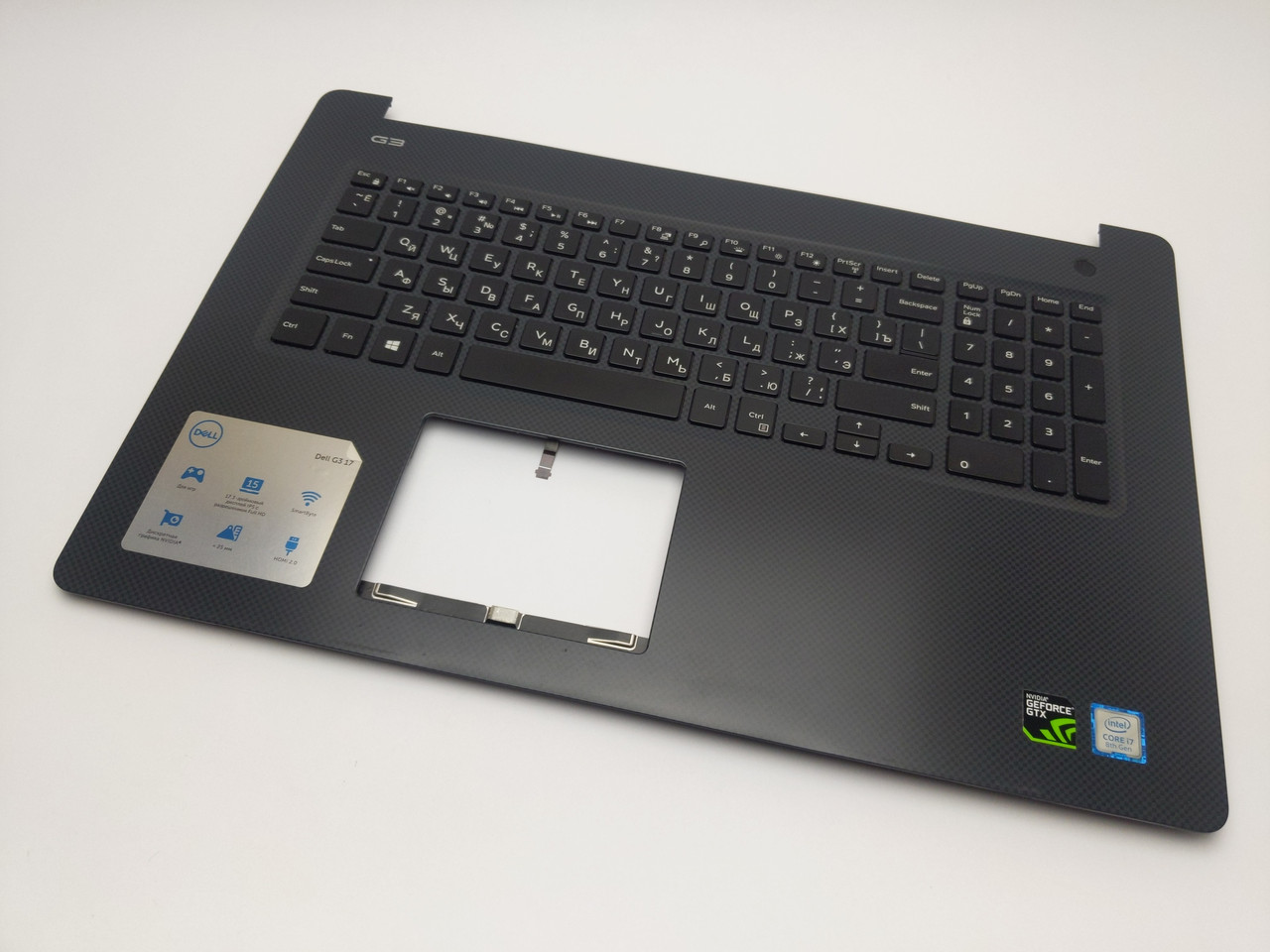 Верхній корпус dell g series g3 3779 m16nxc з клавіатурою оригінал з розборки, фото 1