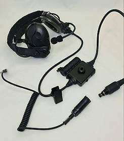 Навушники  BOSE Triport Tactical Communicati, VIC-3 Noise USA з роз'ємом для рації Baofeng Kenwood