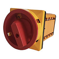 Кулачковий перекидний перемикач(1-0-2) 4 полюси, з блокуванням, 80 А