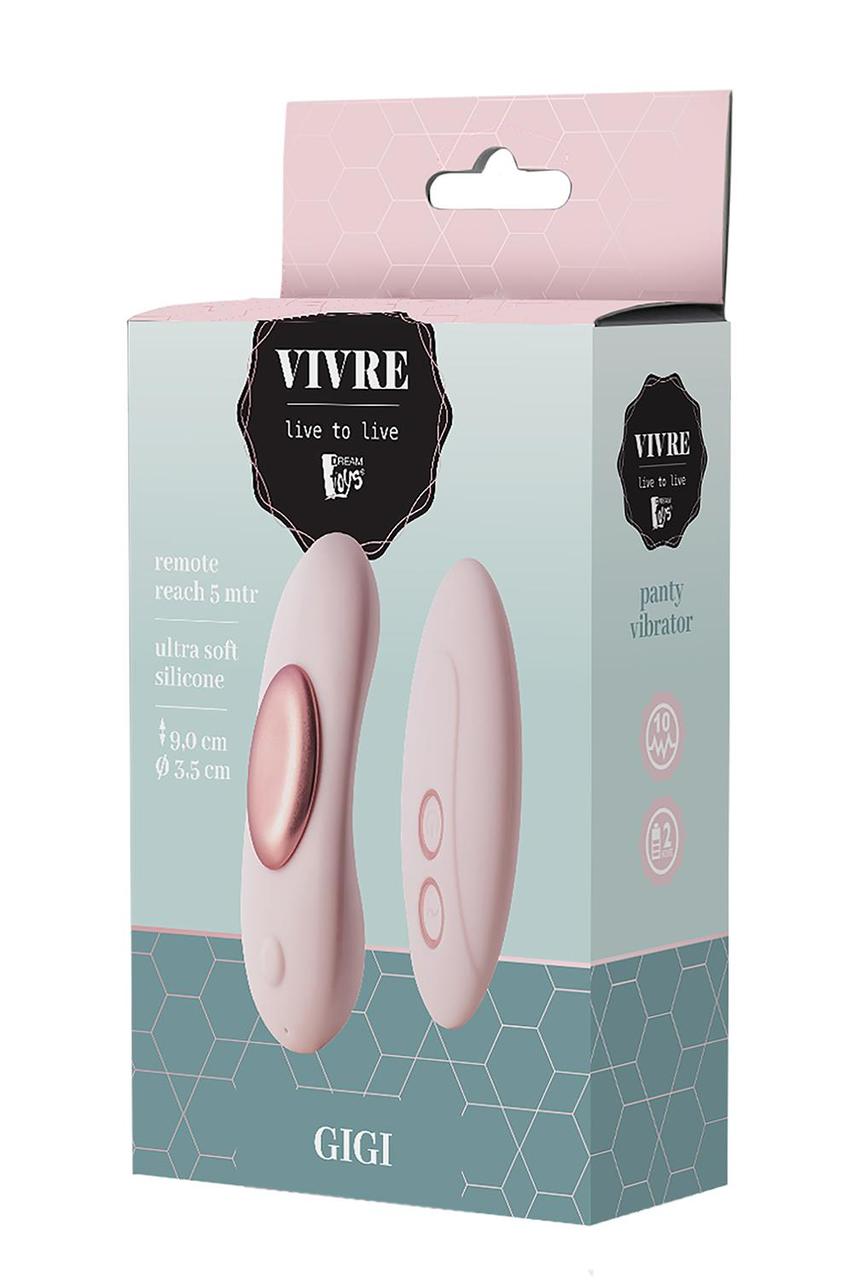 Вібратор у трусики з пультом ДК Viby Gigi Vivre Panty Dream Toys