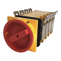 Кулачковий перекидний перемикач (1-0-2) 4 полюси, з блокуванням, 400 А