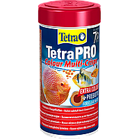 Корм TetraPro Colour Multi-Crisps 250 ml. Новые кормовые чипсы с высоким содержанием каротина