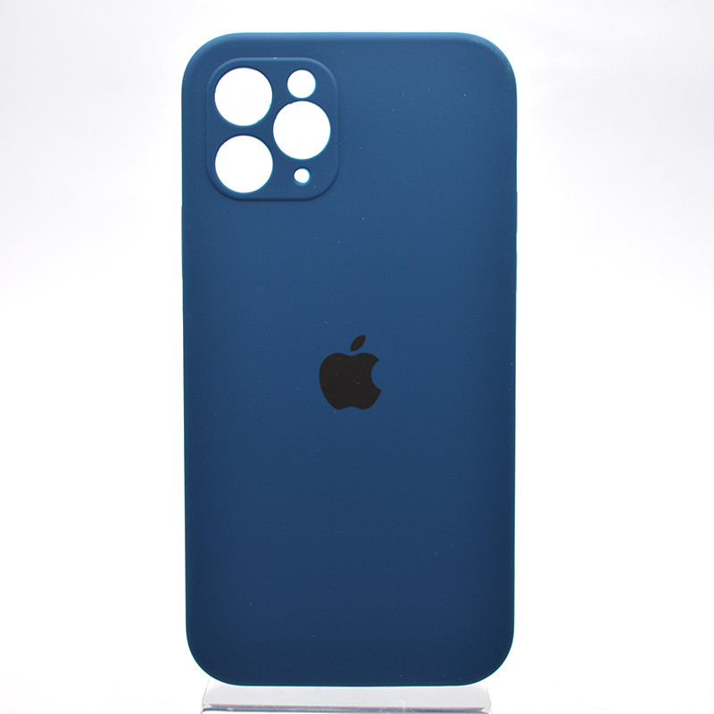 Чохол накладка Silicon Case Full camera для iPhone 11 Pro Синій