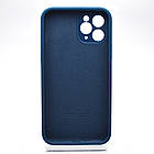 Чохол накладка Silicon Case Full camera для iPhone 11 Pro Синій, фото 5