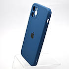 Чохол накладка Silicon Case Full camera для iPhone 11 Pro Синій, фото 4