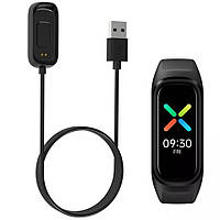 Зарядный USB кабель на умные часы Oppo Band AB96 100 см. Черный