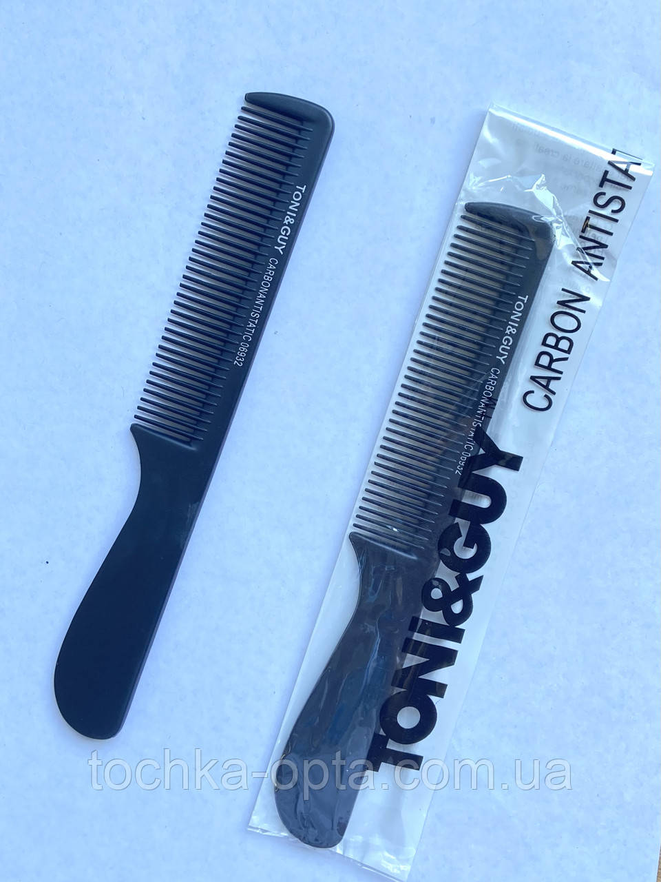 Гребінець TONI&GUY Carbon antistatic 06932