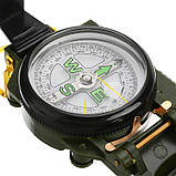 Компас тактичний офіцерський складаний металевий Tactic Compass, фото 9