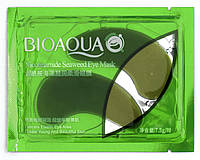 Гидрогелевые патчи для глаз BIOAQUA Nicotinamide Seaweed Eye Mask, 7.5 g.