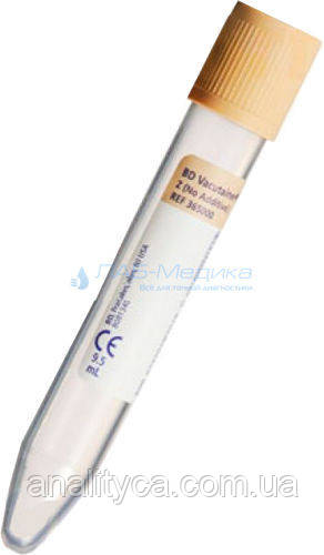 Пробірка без консервантів BD Vacutainer, 11 мл, 16*100 мл, стерильна