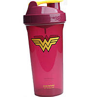 Шейкер SmartShake Lite DC Wonderwoman 800 мл розовый