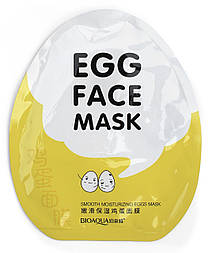 Тканинна маска BIOAQUA Egg Face Mask, 25 g.