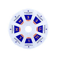 Набір силіконових бігуді VIVIENNE, 8 пар