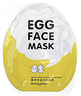 Тканевая маска BIOAQUA Egg Face Mask, 25 g.