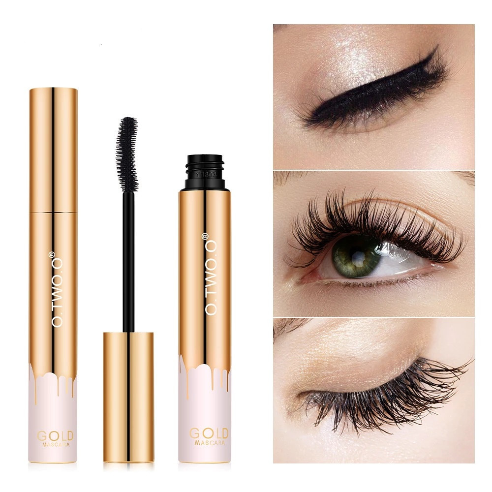 Туш для вій з ефектом подовження O.TWO.O Gold Mascara, чорний колір, 10 г.