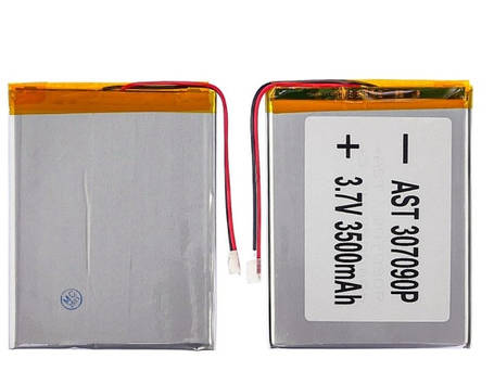 Акумулятор 307090P універсальний з контролером, 3 х 70 х 93 мм (3500 mAh)/ для планшета, фото 2