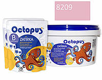 Двухкомпонентная эпоксидная затирка для плитки и мозаики ТМ "OCTOPUS", цвет розовый 8209 2,5 кг
