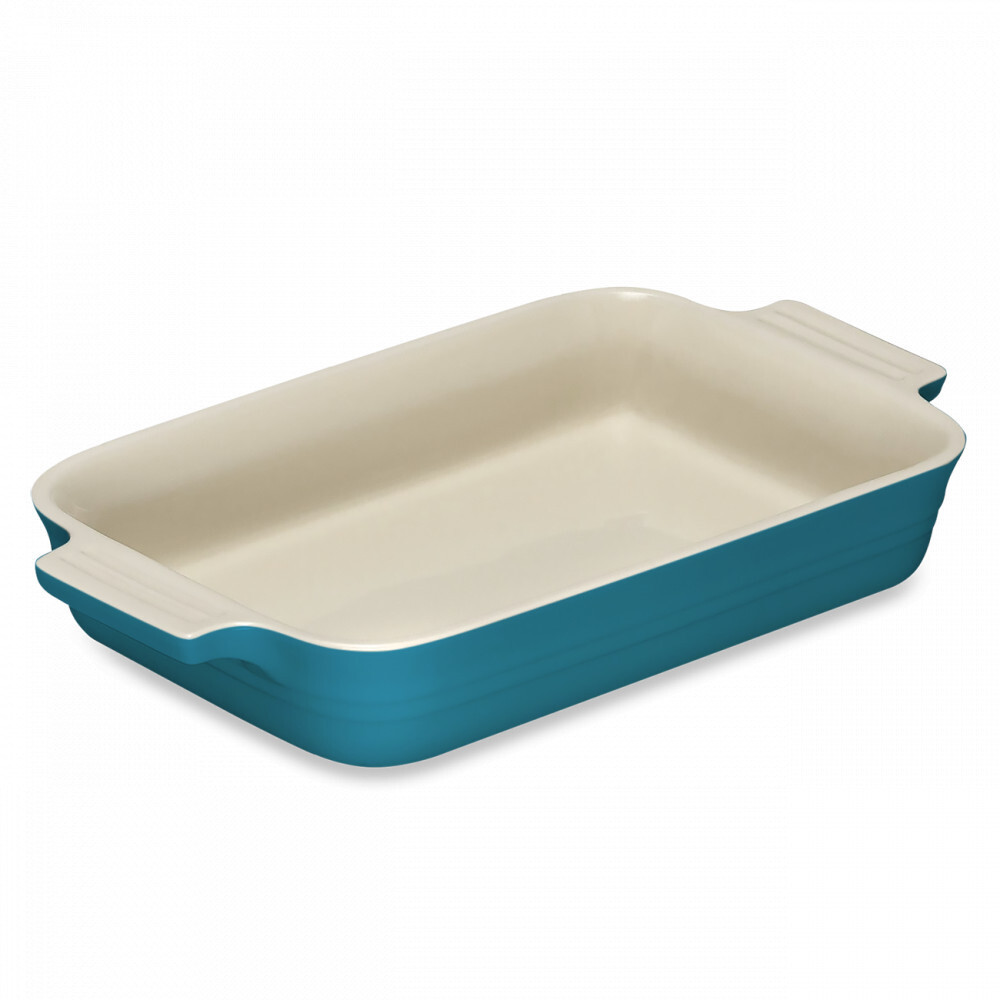 Форма для запікання прямокутна Classic 32 см лазур Deep Teal Le Creuset