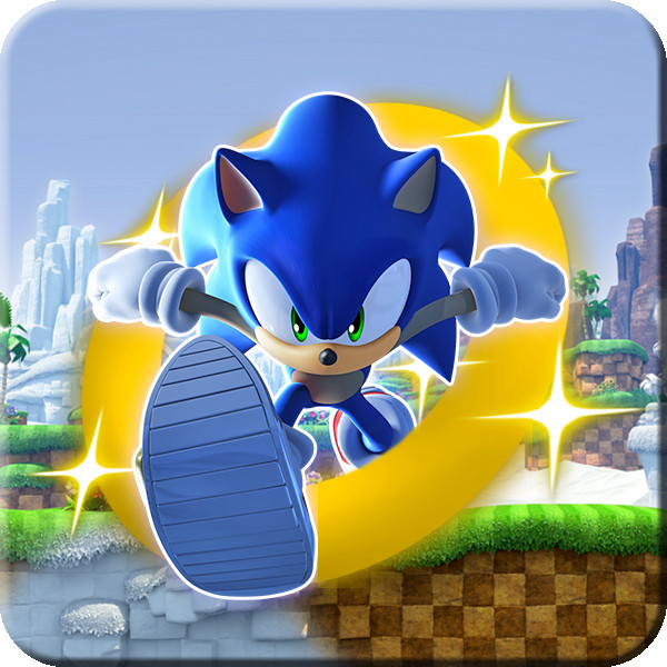 "Сонік" - Наліпка На кульку 140 мм., фото 1