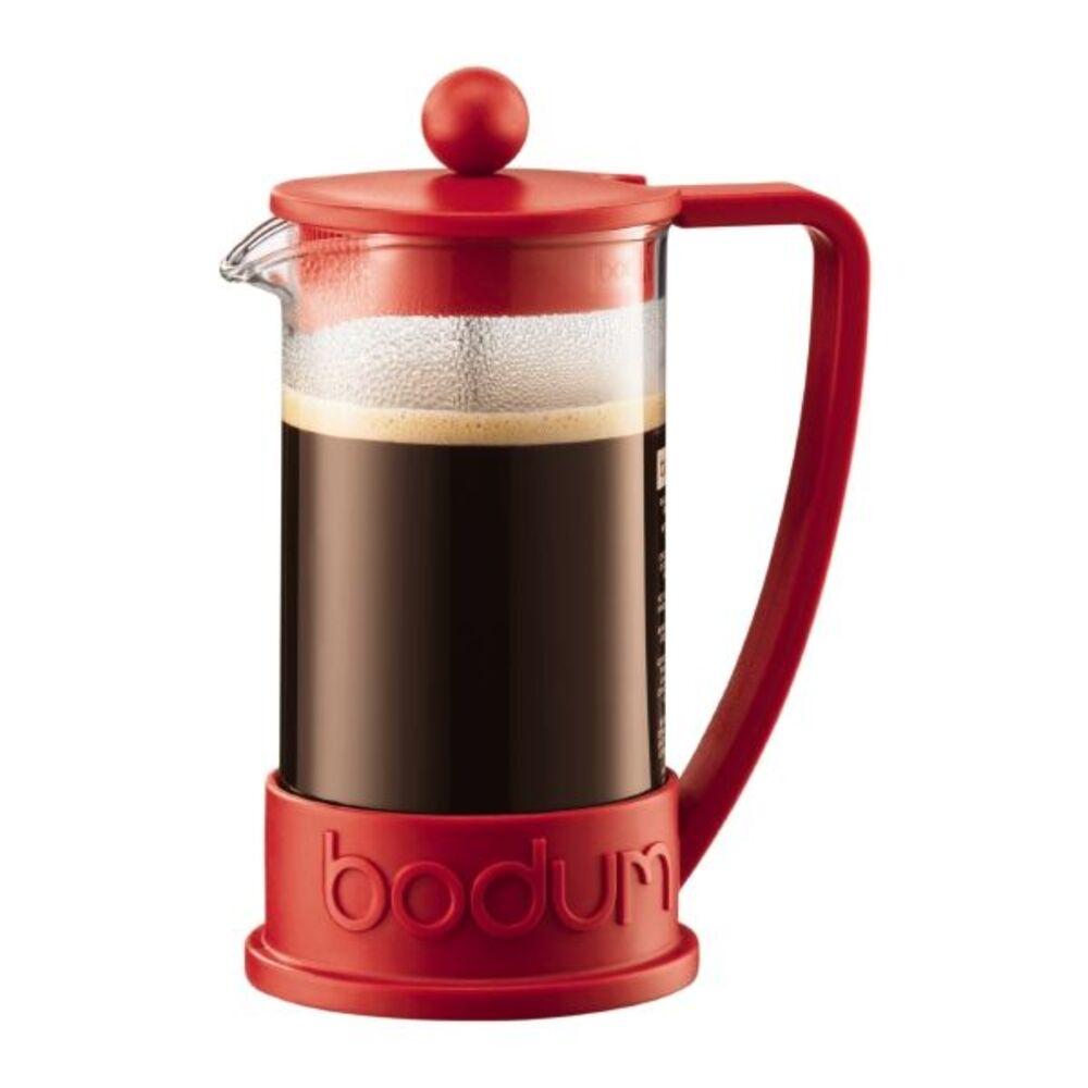 Френч-прес червоний, 0,35 л, Brazil Bodum