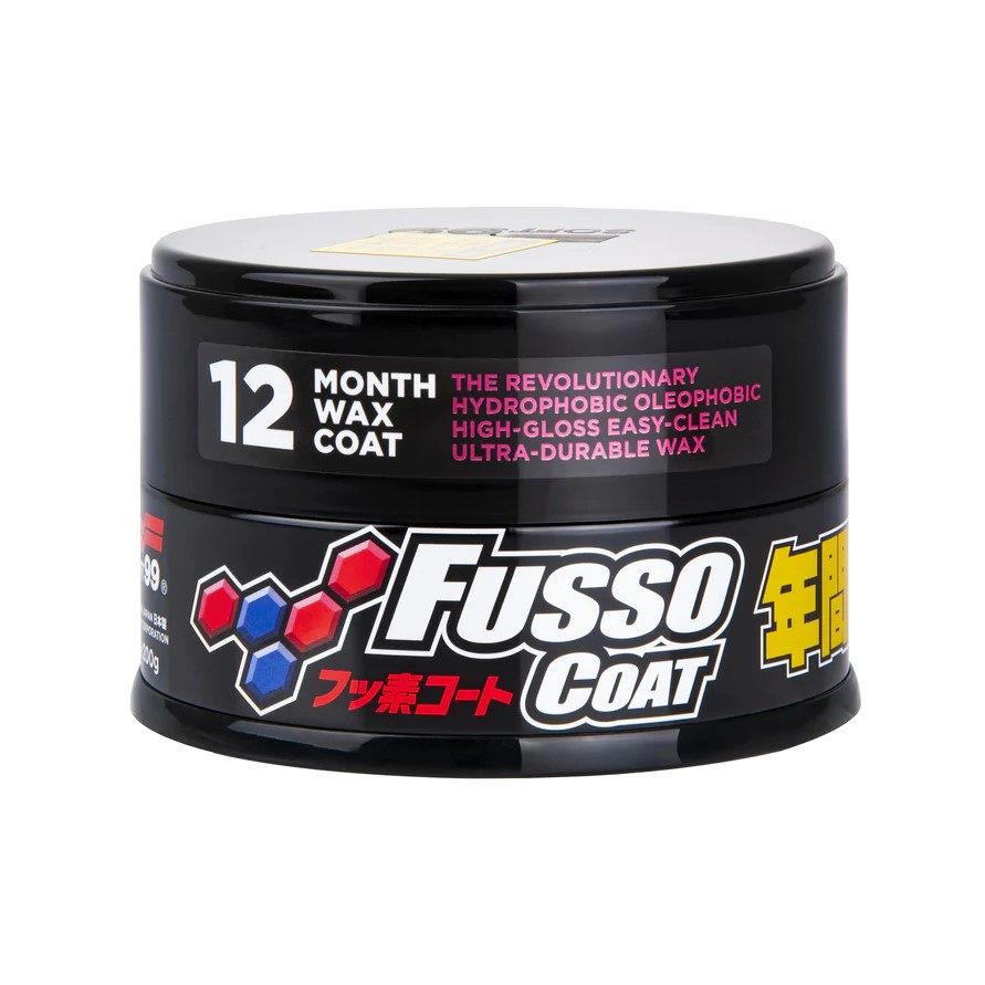 Довготривалий віск для темних авто Soft99 Fusso Coat 12 Months Protection 200 г