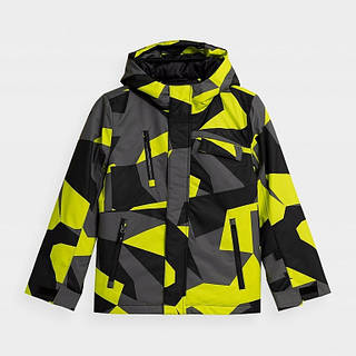 Hello (￣-￣)ゞ④ Куртка дитяча зимова лижна 4F водонепроникна мембрана J4Z21