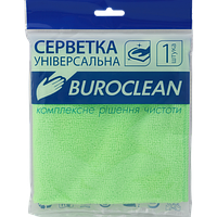 Салфетка микрофибра универсальная 30х30 Buroclean 10200122