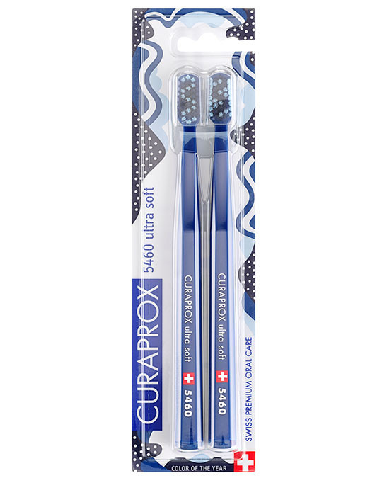Зубні щітки Curaprox (набір 2 шт.) Curaprox CS 5460/2 Classic Blue, фото 1