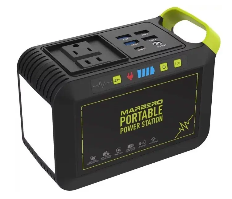 Зовнішній акумулятор Marbero 88Wh 24000mAh портативна електростанція, фото 1